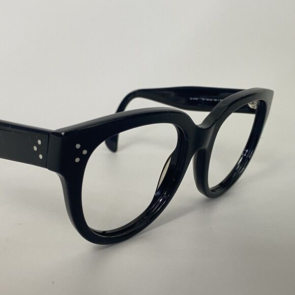 Celine Accessories - CELINE CL41755 Audrey 807/3H Black Cat eyeglasses 55-22-145 Italy Classic Frame